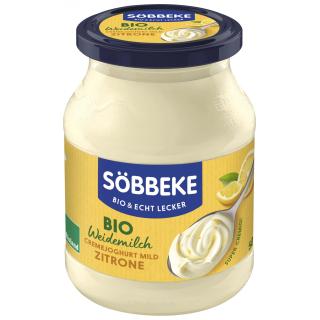 Der Cremige Joghurt Zitrone, 7,5% (Pfandglas)