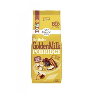 Hot Hafer Golden Milk Porridge glutenfrei DEMETER