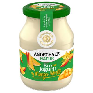 Joghurt mild Mango-Vanille, 3,8% (Pfandglas)