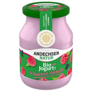 Joghurt mild Himbeer-Holunder, 3,8% (Pfandglas)
