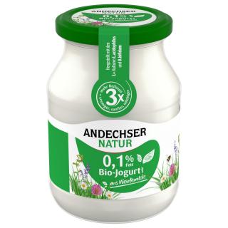 Joghurt mild Natur, 0,1 % (Pfandglas)