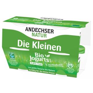 Die Kleinen Joghurts mild Natur, 3,8% (4 Becher)
