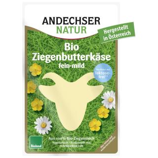 Ziegen-Butterkäse, 48% (Scheiben) fein-mild