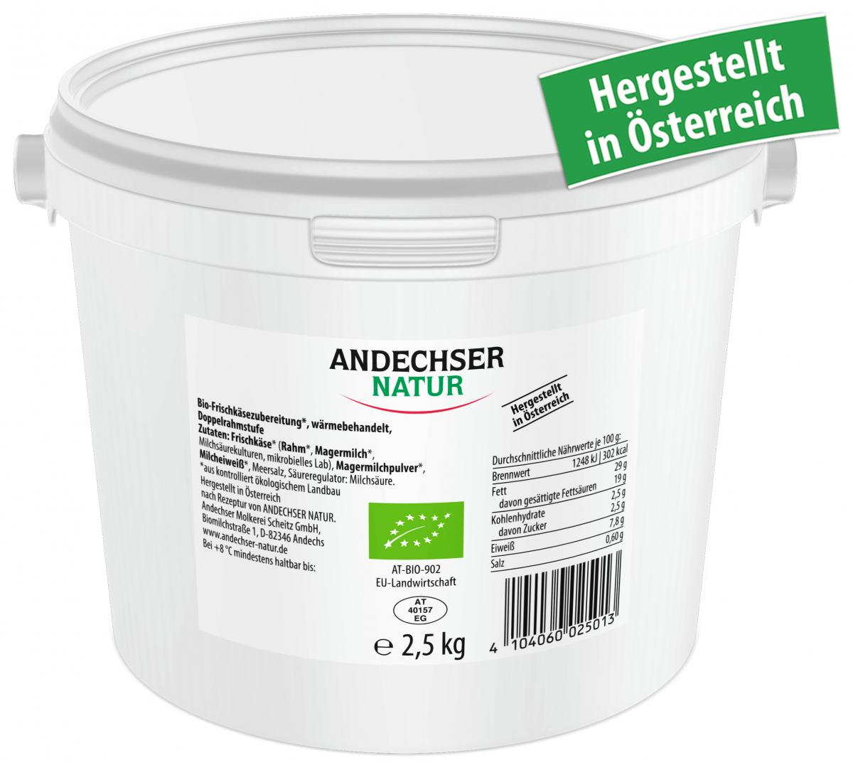 GV Frischkäsezubereitung Natur, 70% (Eimer)