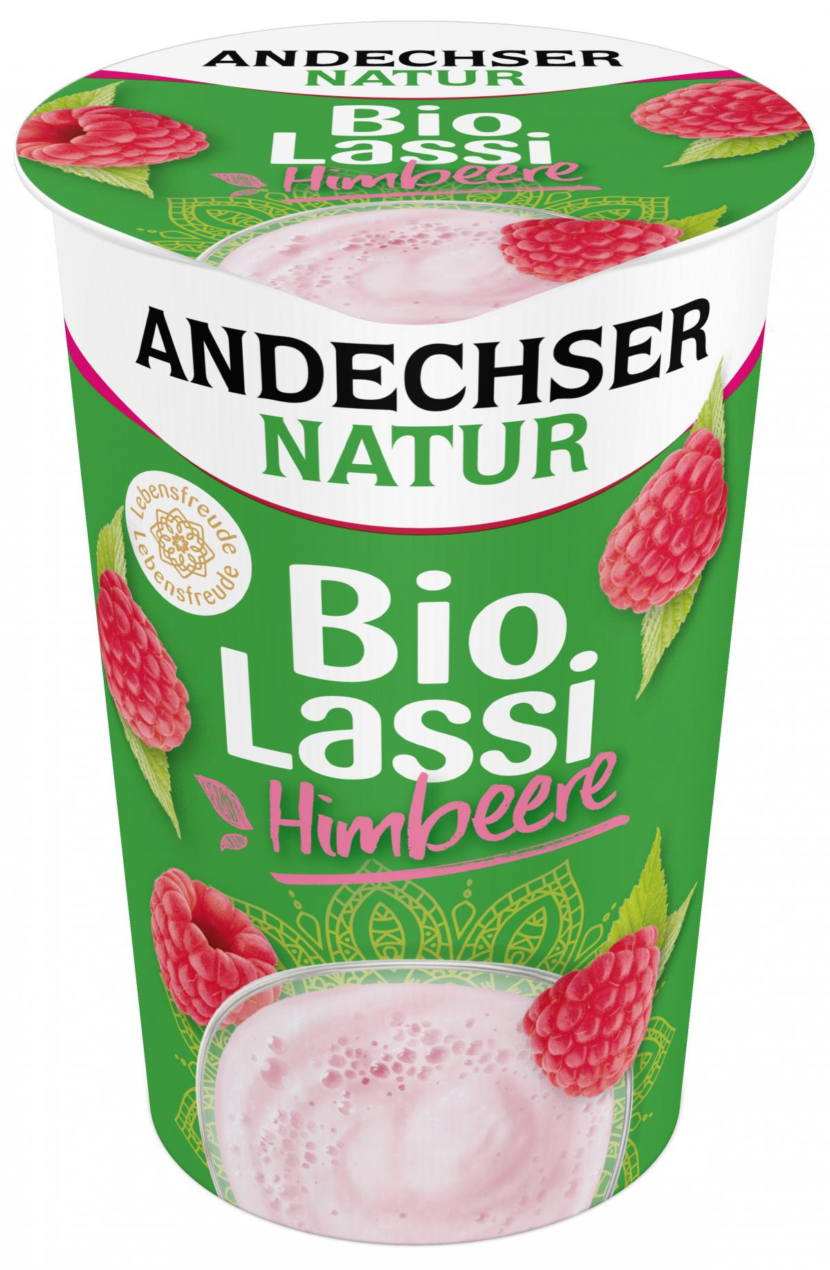 Lassi Joghurt-Drink Himbeere, 3,5% (Becher)