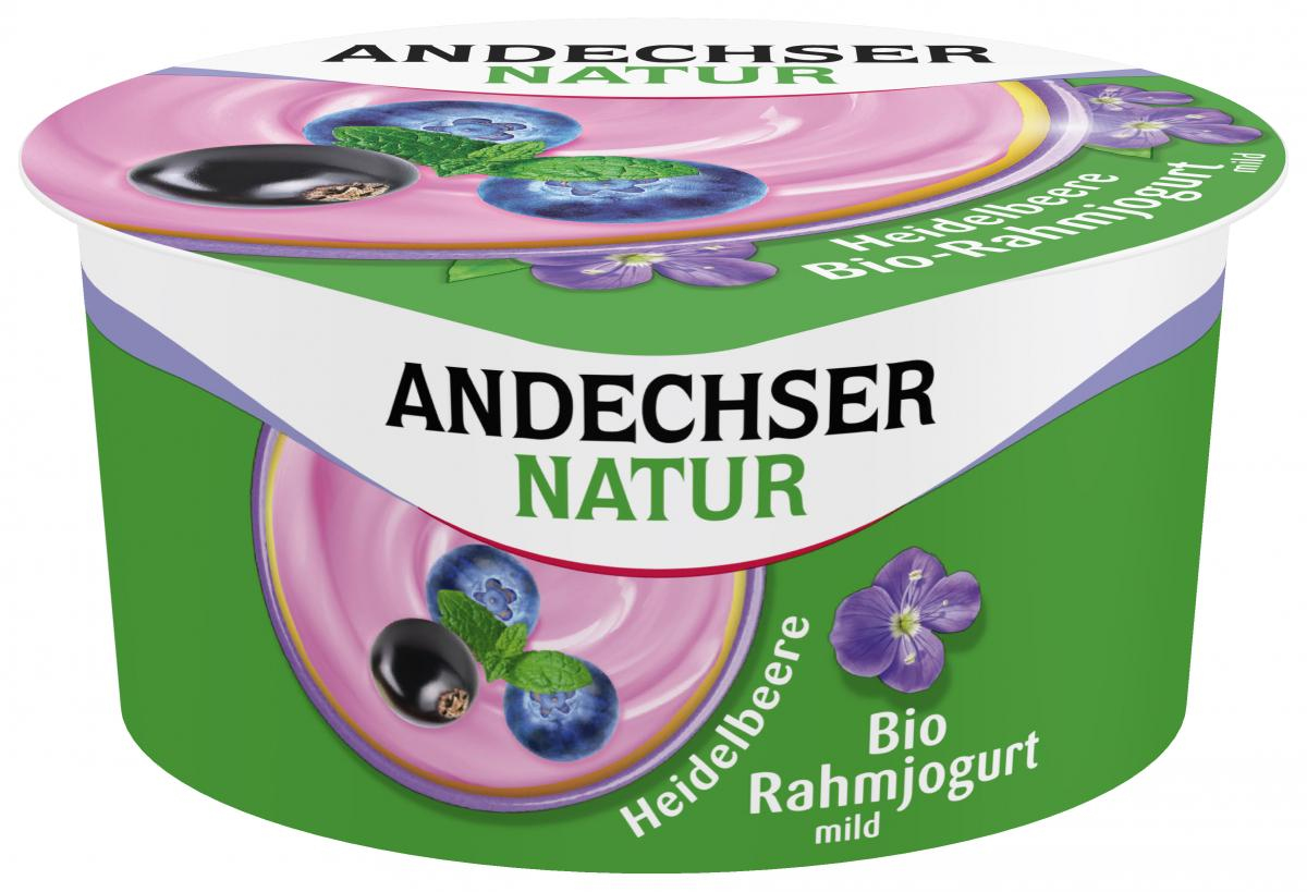 Rahmjoghurt mild Heidelbeere-Cassis, 10% (Becher)