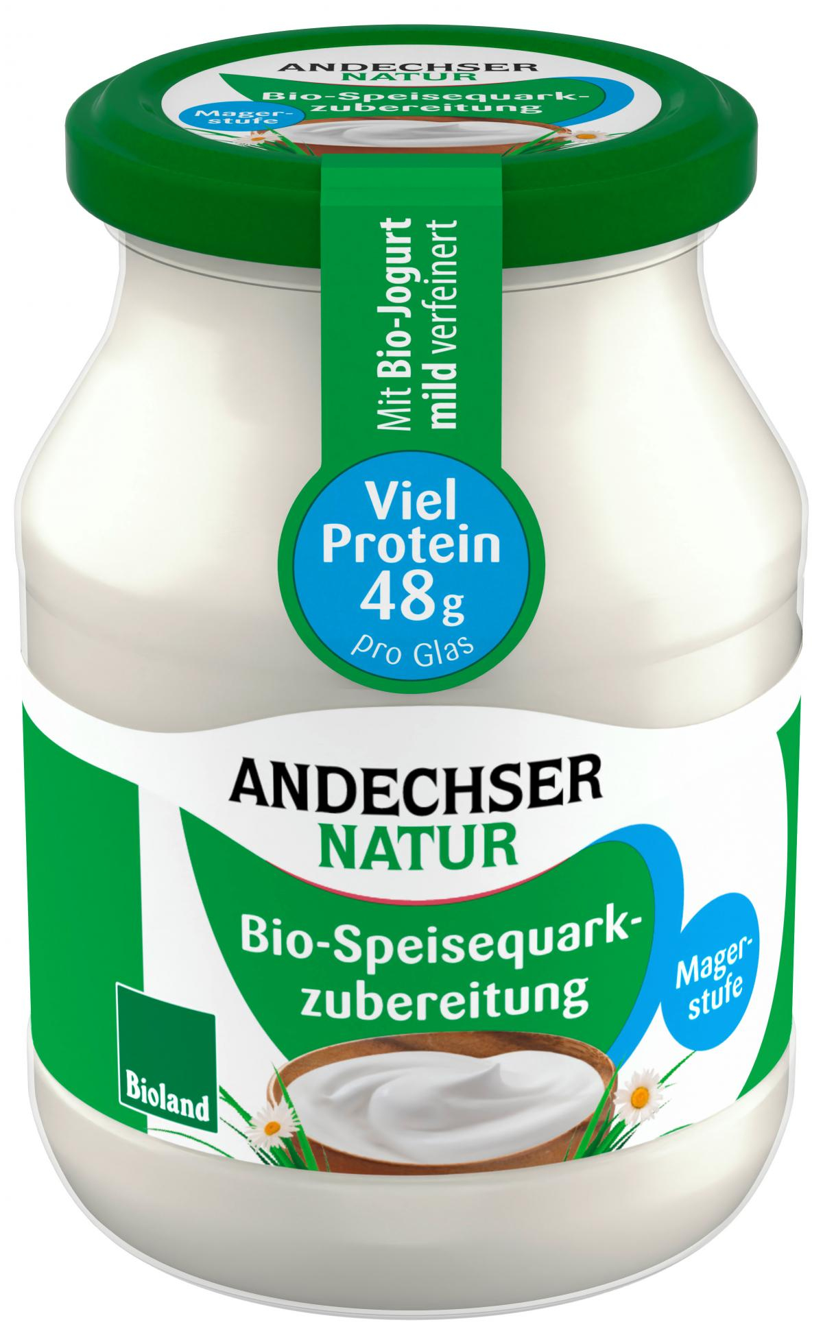 Speisequarkzubereitung Magerstufe 0% (Pfandglas)