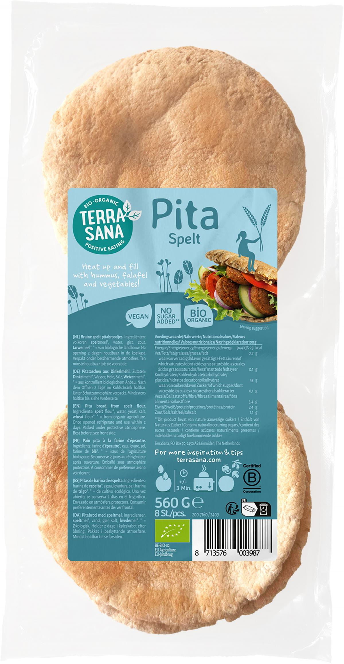 Dinkel Pita TB
