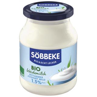Fettarmer Joghurt mild Natur, 1,5% (Pfandglas)