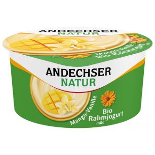 Rahmjoghurt mild Mango-Vanille, 10% (Becher)