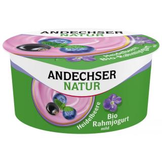 Rahmjoghurt mild Heidelbeere-Cassis, 10% (Becher)