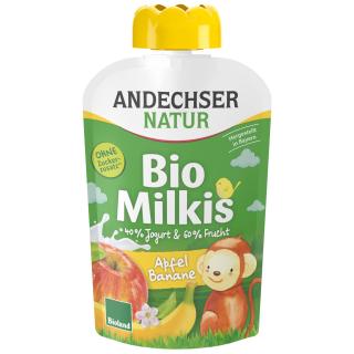 Milkis Apfel Banane, 40% Joghurt 60% Frucht