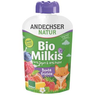 Milkis Bunte Früchte, 40% Joghurt 60% Frucht